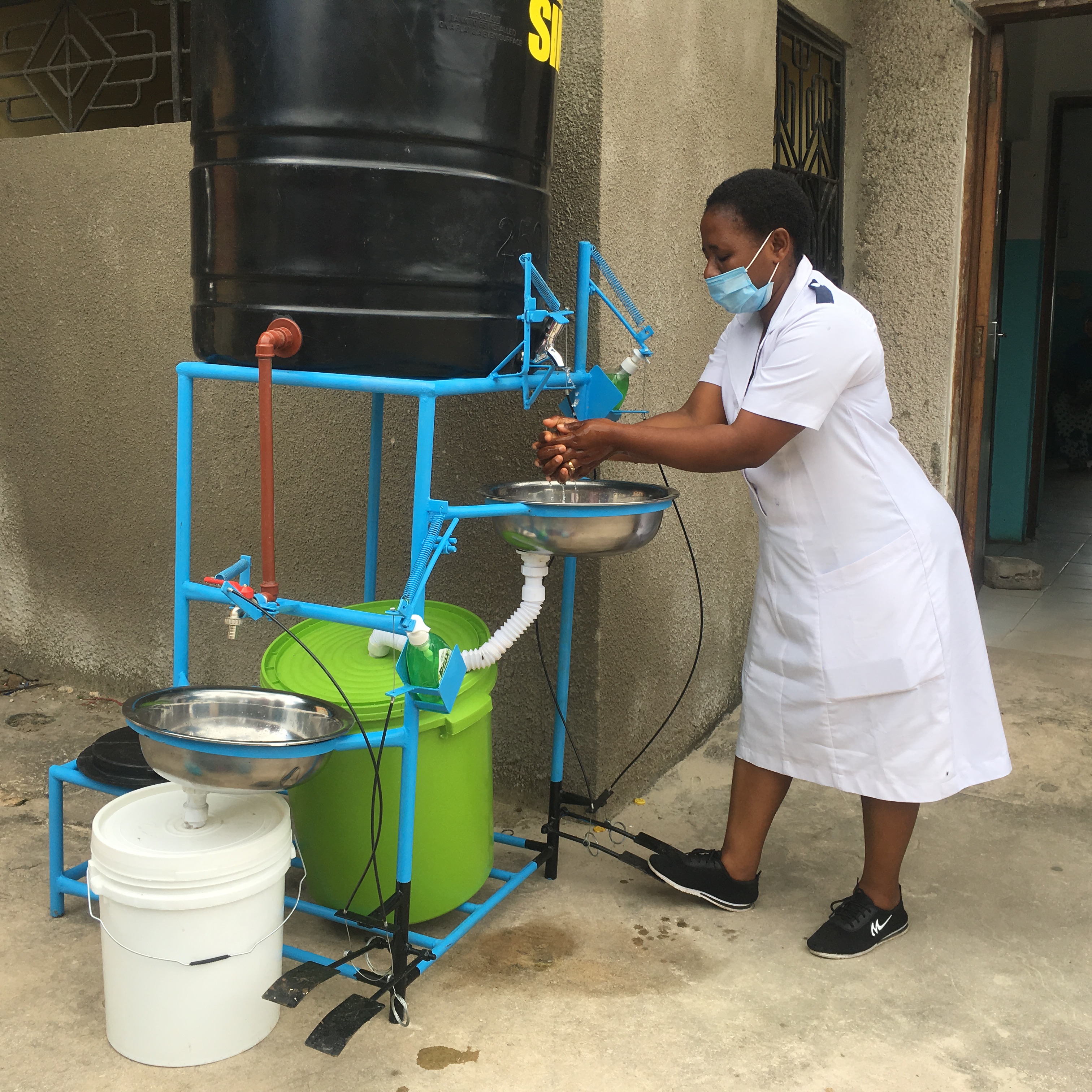 Sanitation and hygiene services are essential to healthcare and wellbeing. The lack of these most basic services contributes to further spread of disease. Photograph: PR/SHF archives©