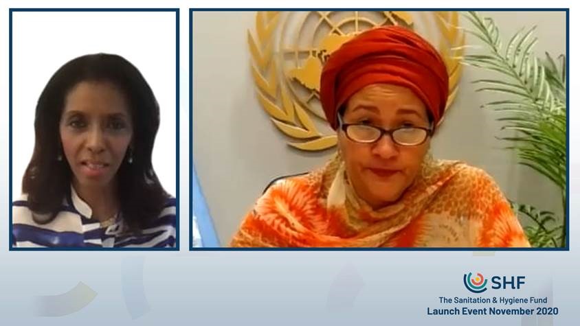 Zeinab Badawi and Amina Mohammed Zeinab and Amina