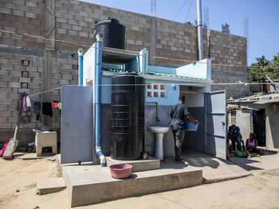 By deploying smart, innovative financing to activate sanitation economies, we can deliver essential services, and important social and economic benefits, to people and communities. Photograph: Jason Florio/SHF archives©