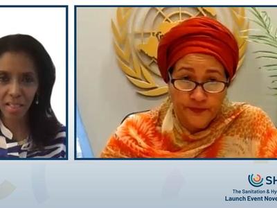 Zeinab Badawi and Amina Mohammed Zeinab and Amina