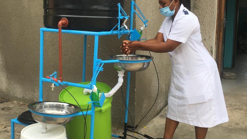 Sanitation and hygiene services are essential to healthcare and wellbeing. The lack of these most basic services contributes to further spread of disease. Photograph: PR/SHF archives©