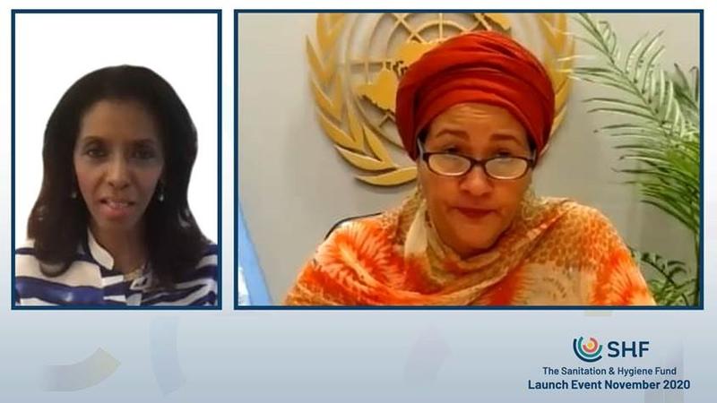 Zeinab Badawi and Amina Mohammed Zeinab and Amina