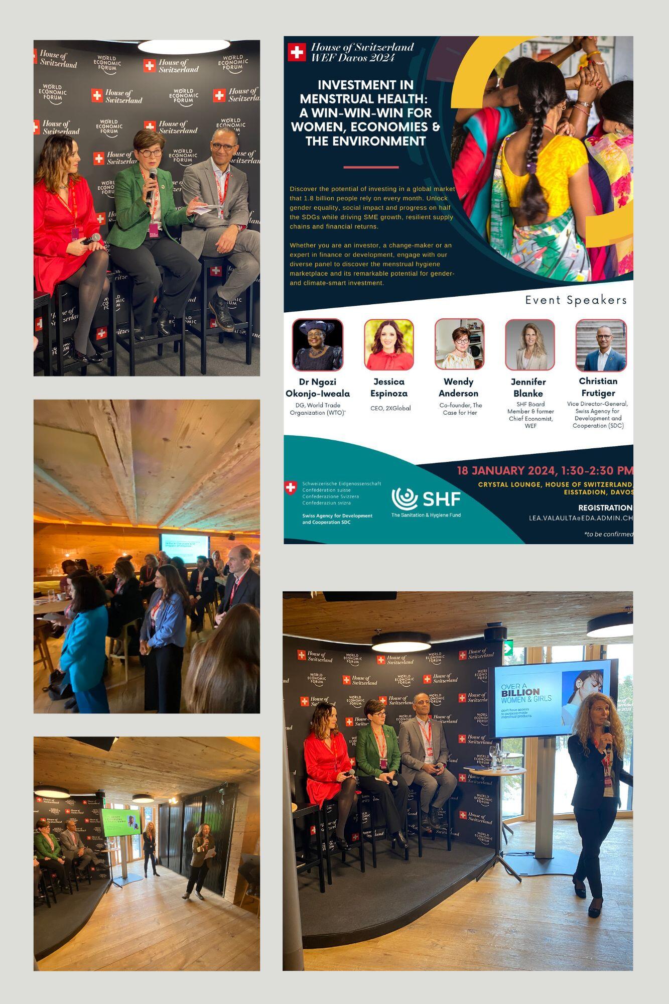 Davos collage Davos collage