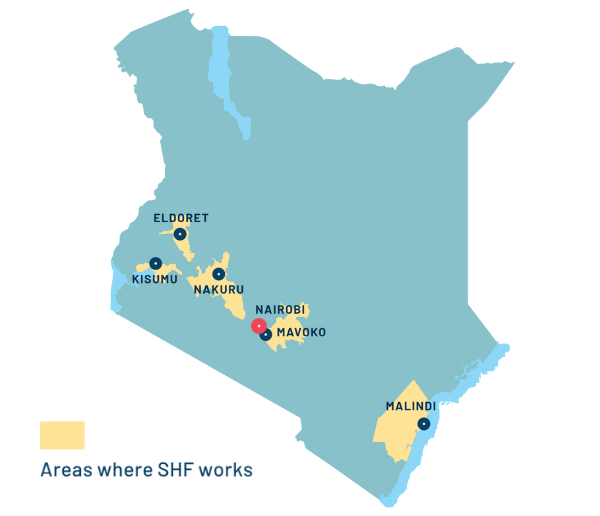Kenya map updated